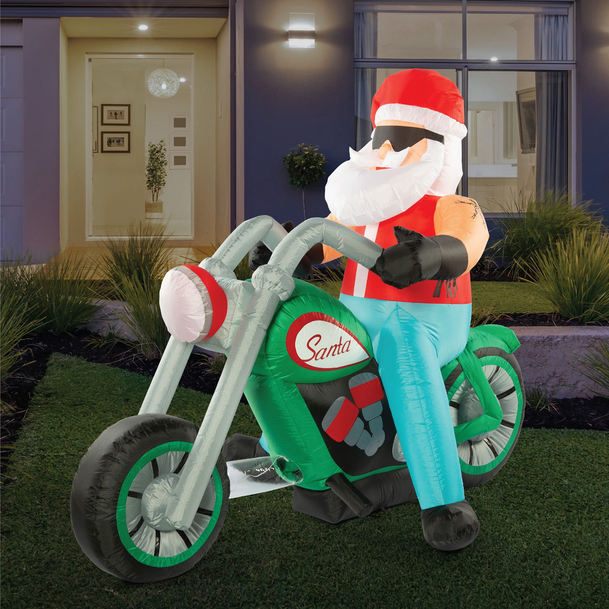 Airpower Santa Motorcycle 1.8m