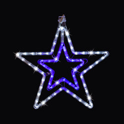 Dual Tone Crystal Star