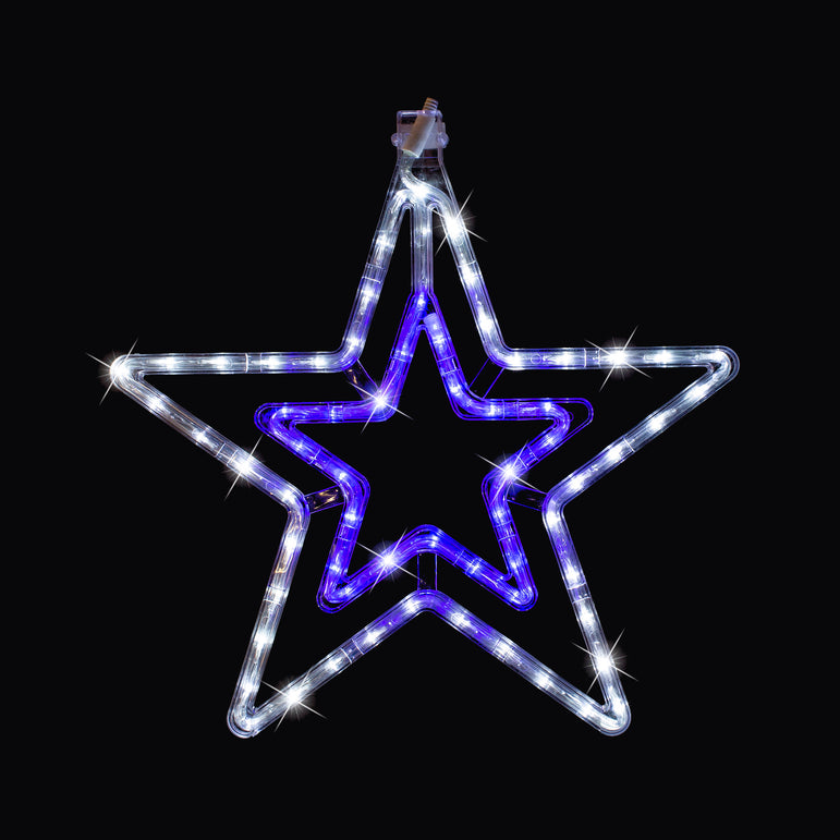 Dual Tone Crystal Star