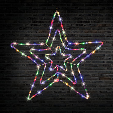 3D Star Tube Light