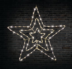 3D Star Tube Light