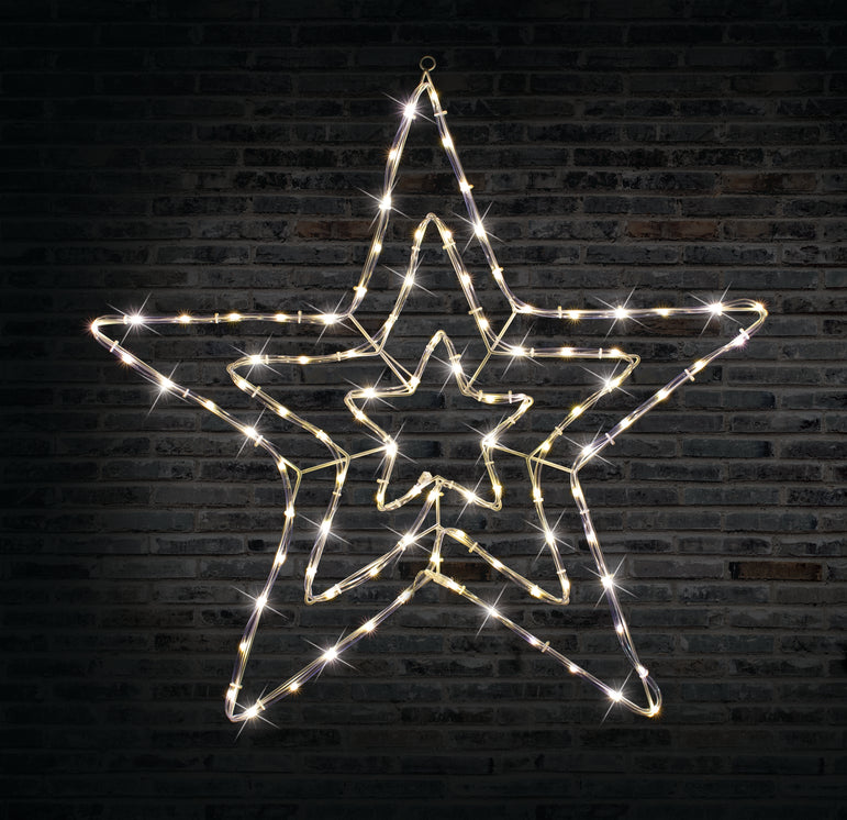 3D Star Tube Light