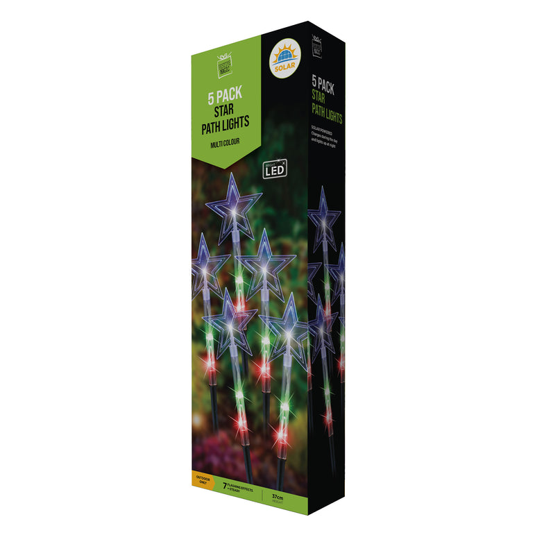 Solar Tree Path Lights (5 Pack)