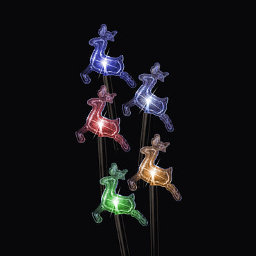 Solar Reindeer Path Lights (5 Pack)