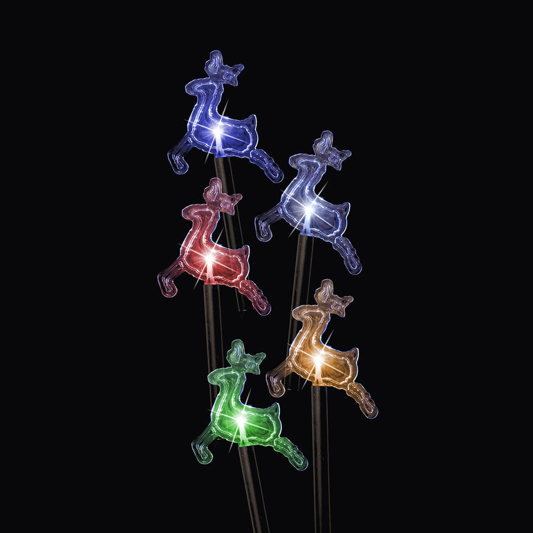 Solar Reindeer Path Lights (5 Pack)