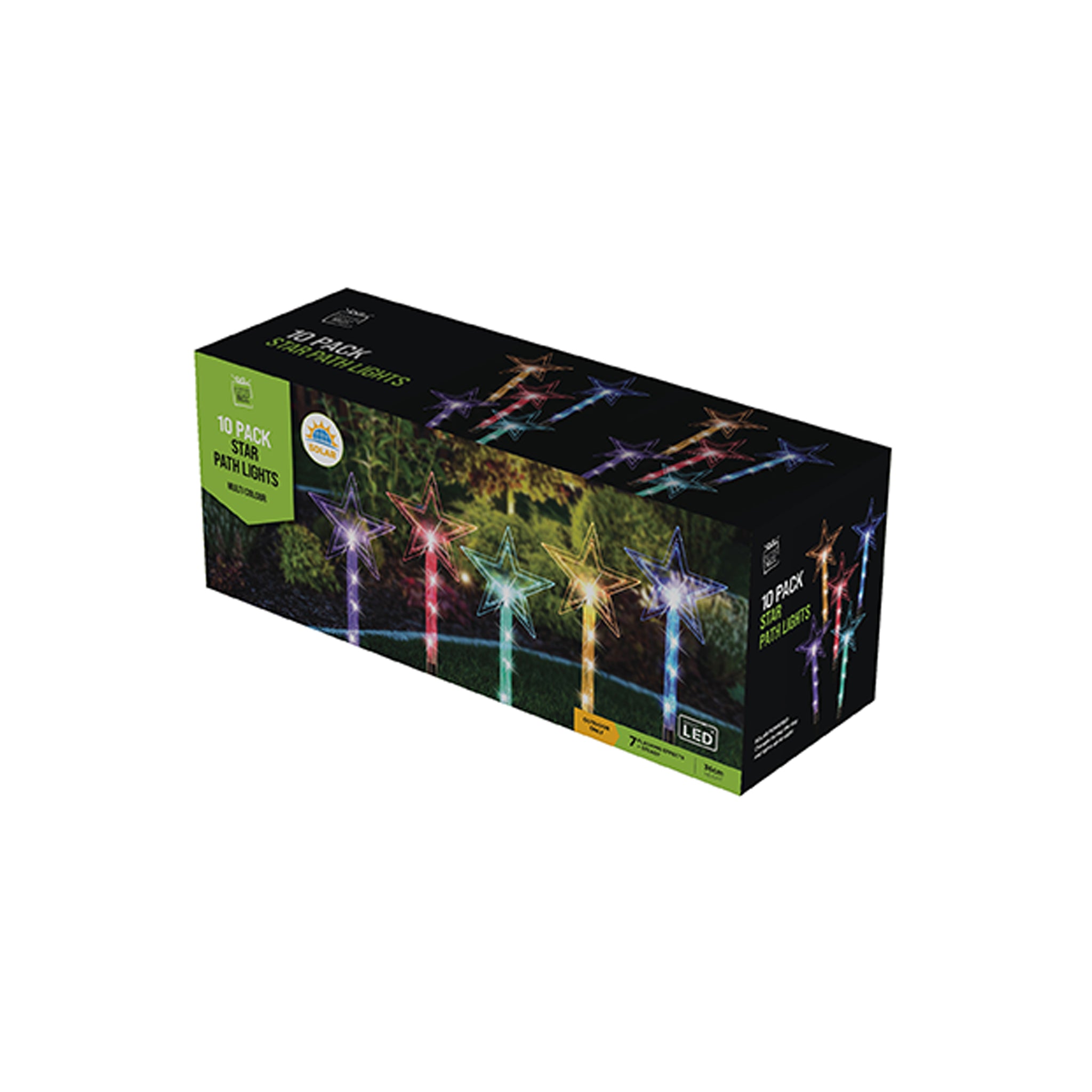 Solar Star Path Lights (10 Pack)