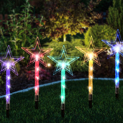 Solar Star Path Lights (10 Pack)