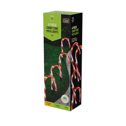 Solar Candy Cane Path Lights