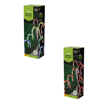 Solar Candy Cane Path Lights