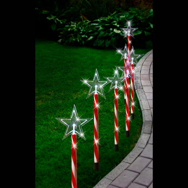 Solar Candy Star Path Lights