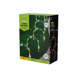 Solar LED Arch Path Lights (8pc)