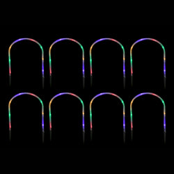 Solar LED Arch Path Lights (8pc)