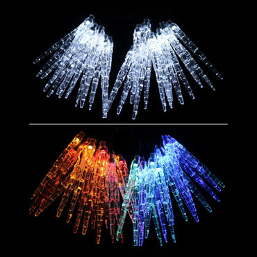 Solar Icicle Lights (30pc)