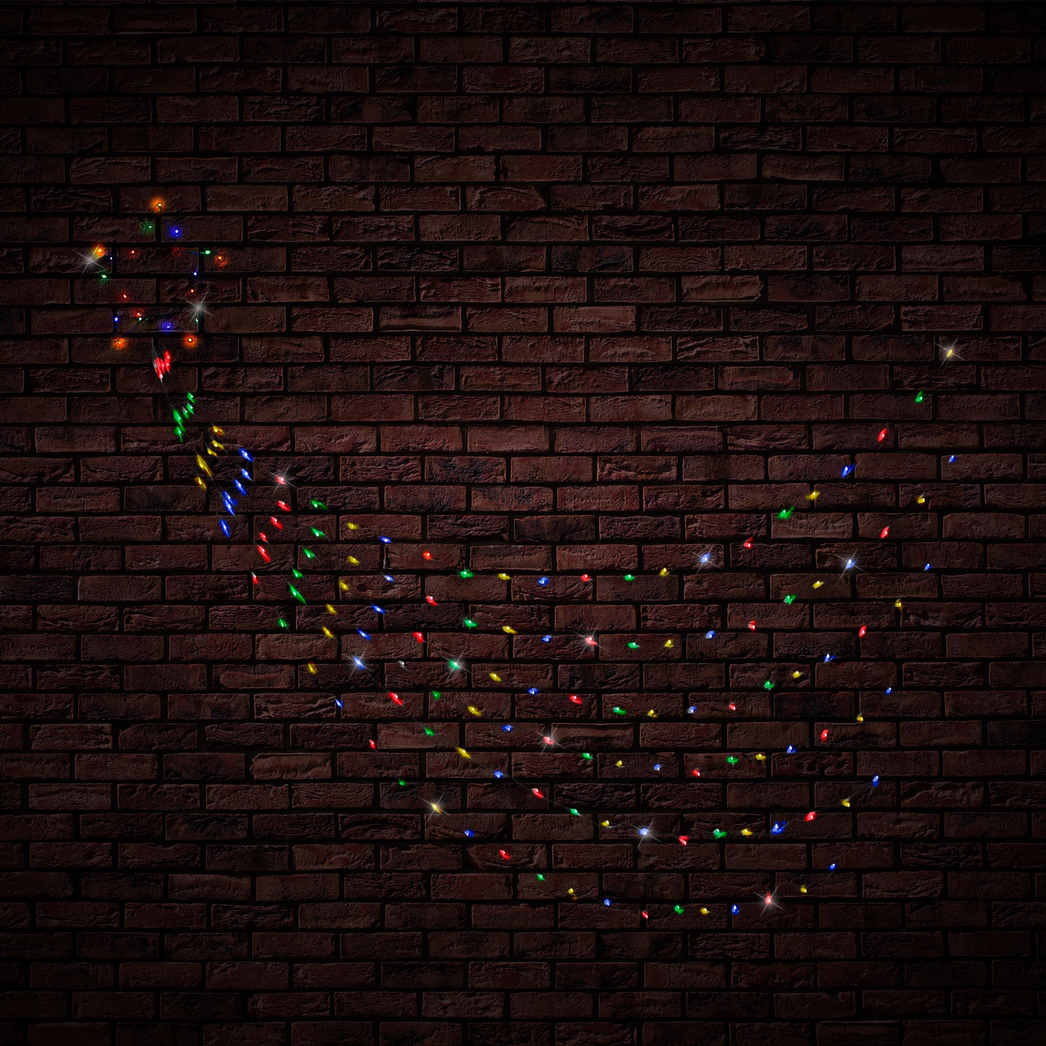 Solar LED Waterfall Star (2.1m)