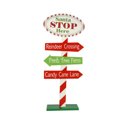 Patio Sign Post