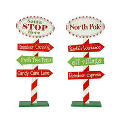 Patio Sign Post