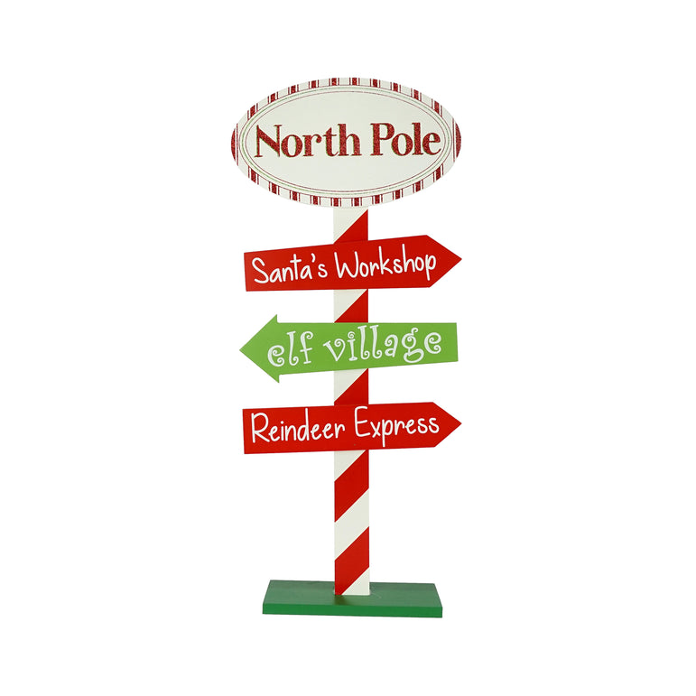 Patio Sign Post