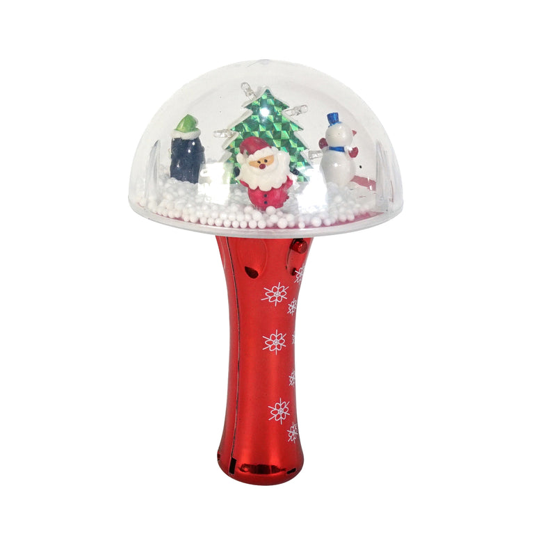 Light Up Snow-Globe Wand