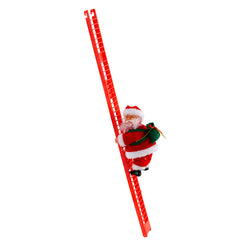 Musical Santa Climbing a Ladder