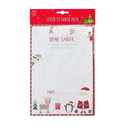 Letter To Santa Pack 3pc Asst
