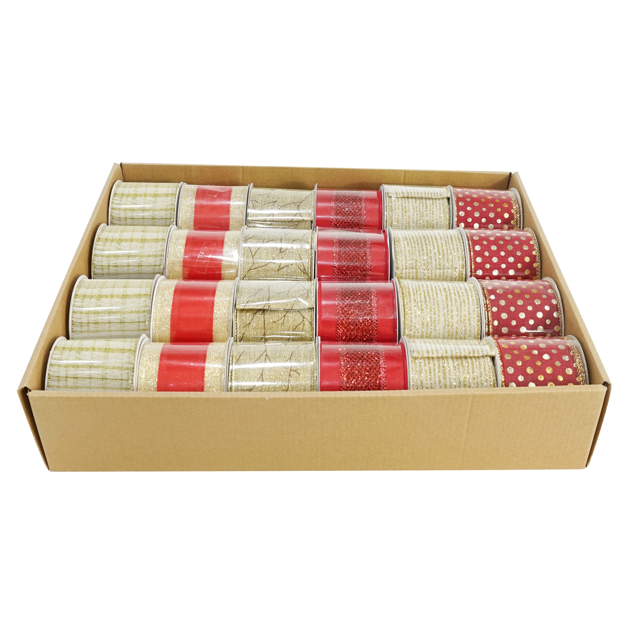 Ribbon Golden Red