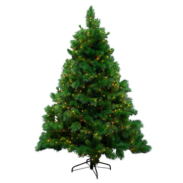 8FT Brighton Spruce Pre-Lit Christmas Tree (900 LED)