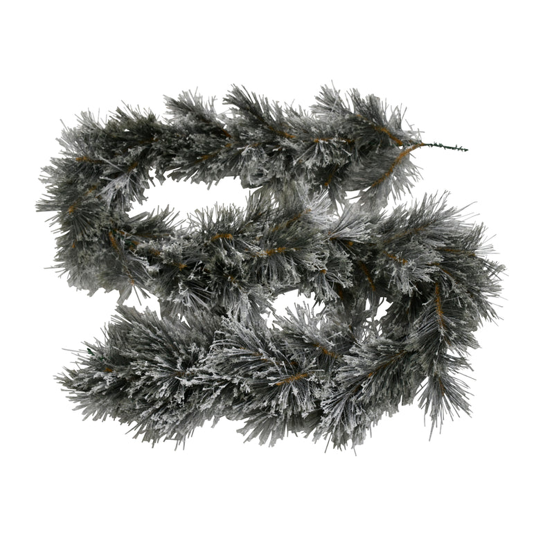 Flocked Wreath/Garland