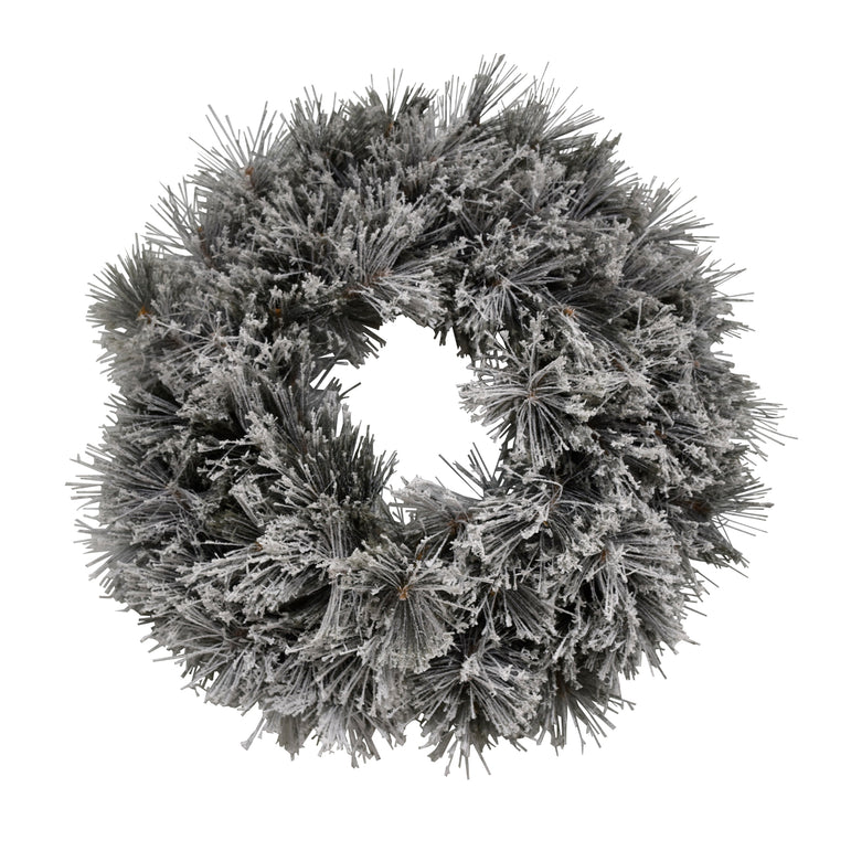 Flocked Wreath/Garland